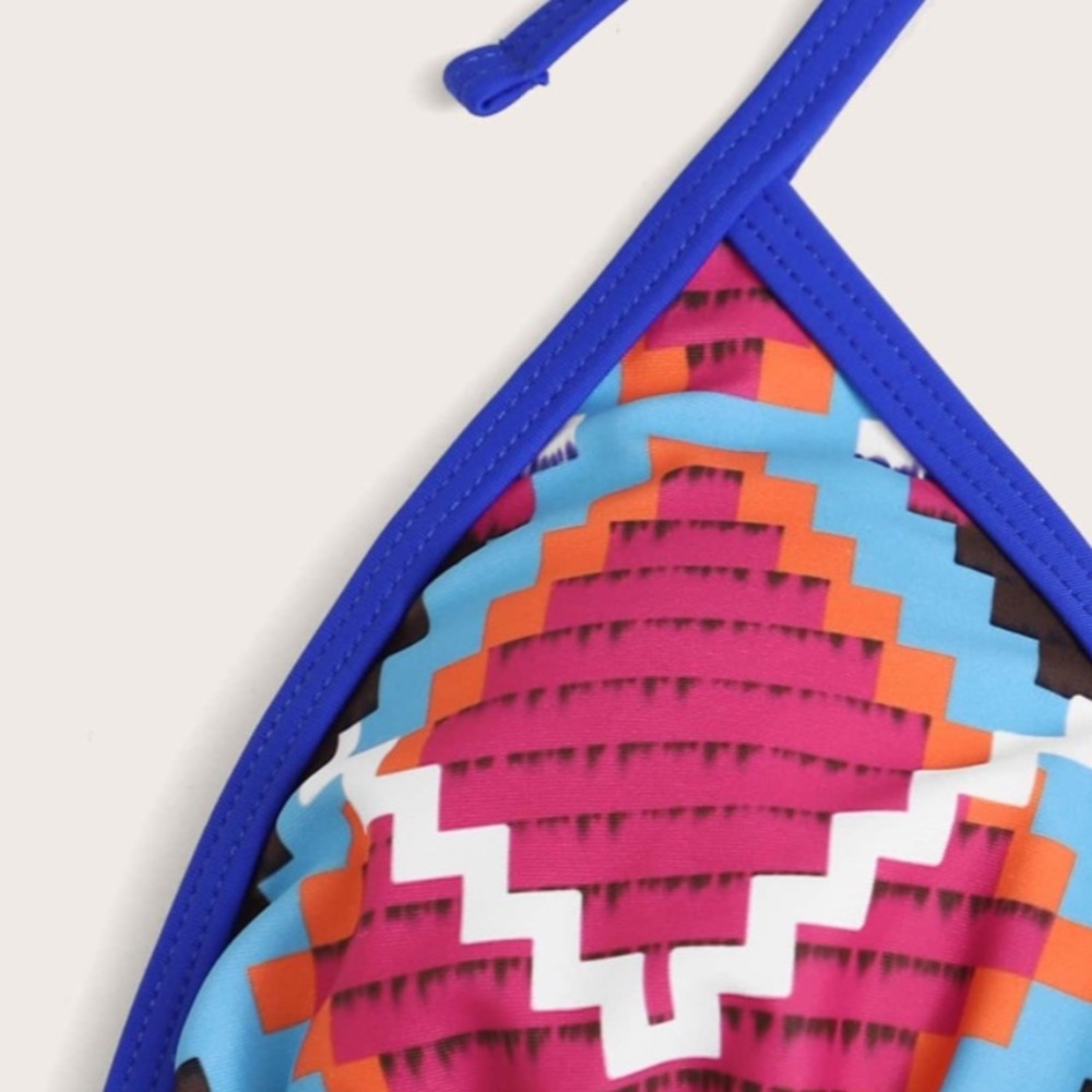 Aztec Print Bikini - Picture 4 of 4